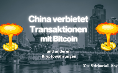 China verbietet Bitcoin und anderen Kryptowährungen