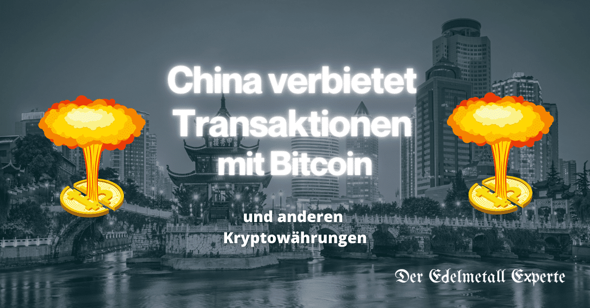 China verbietet Transaktionen mit Bitcoin