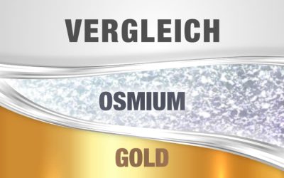 Vergleich Gold Osmium