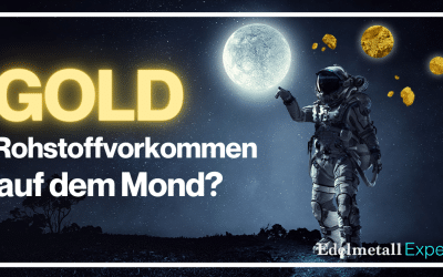 Gold Rohstoffvorkommen auf dem Mond?