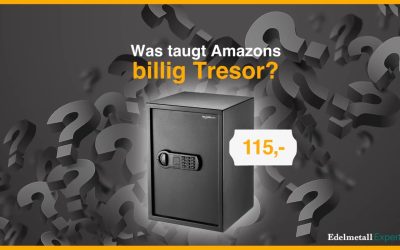 Amazon Basics 50SAM – was taugt Amazons billig Tresor?