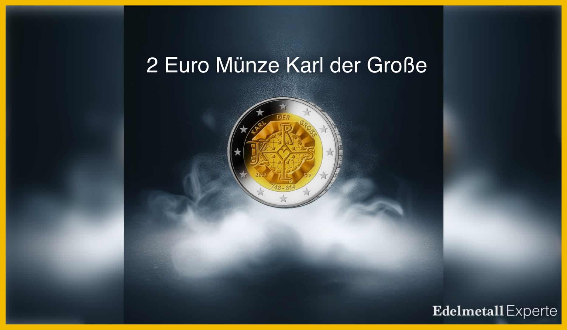 2 Euro Münze Karl der Große