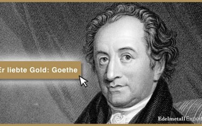 Goethe liebte Gold